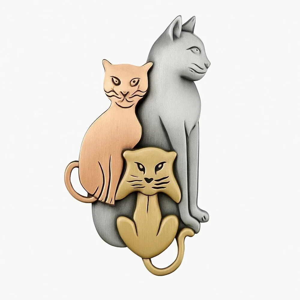 Vintage cute trio